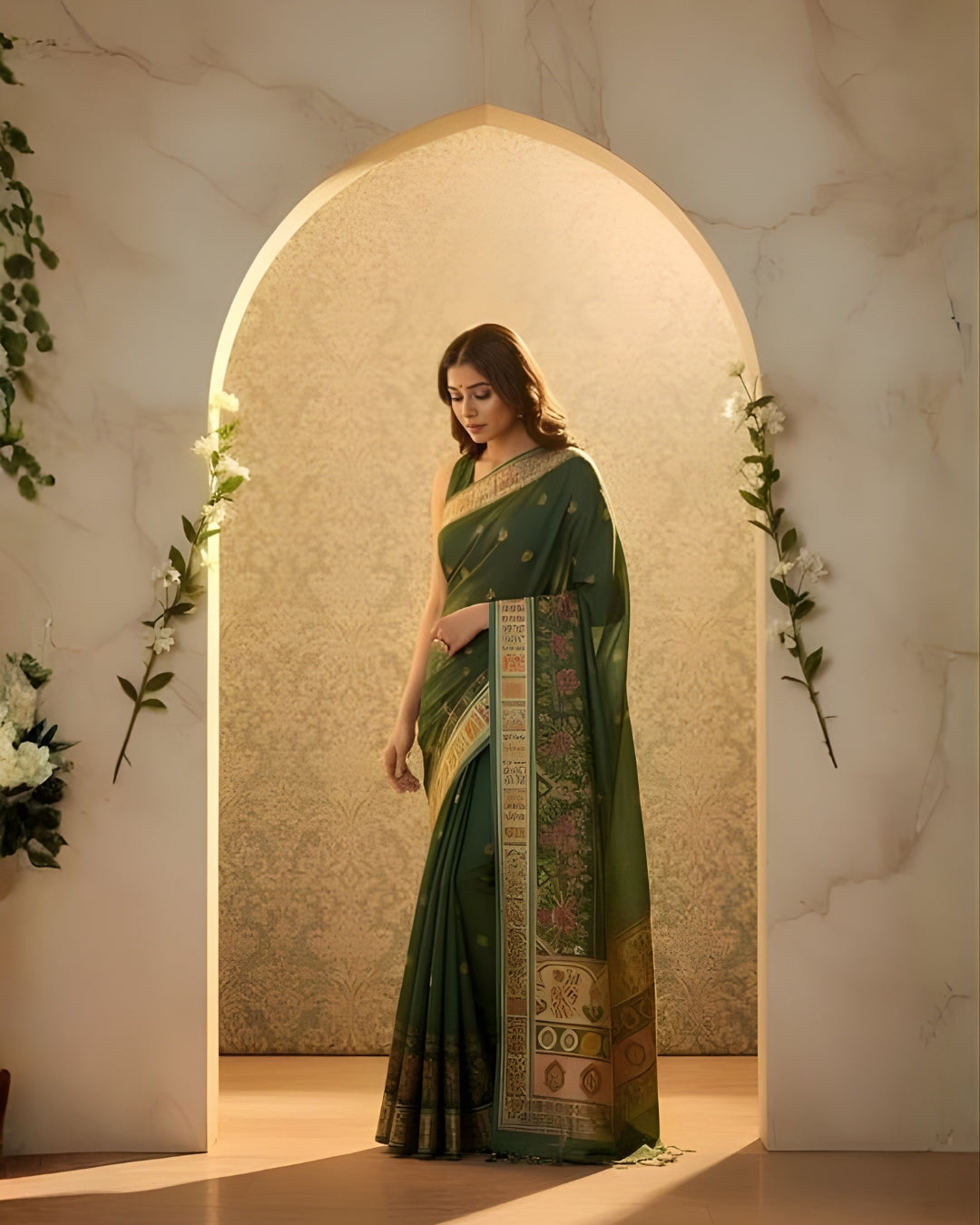 Vanashree Heritage Silk Saree