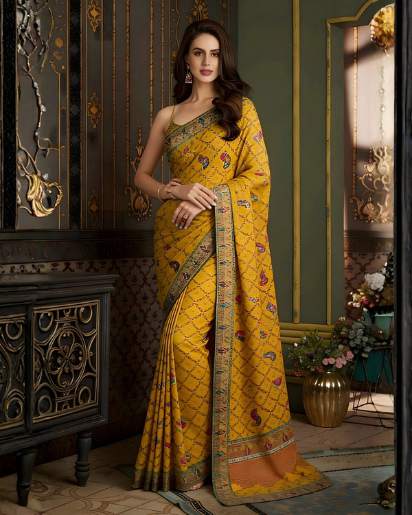 Swarna Leela Heritage Silk Saree