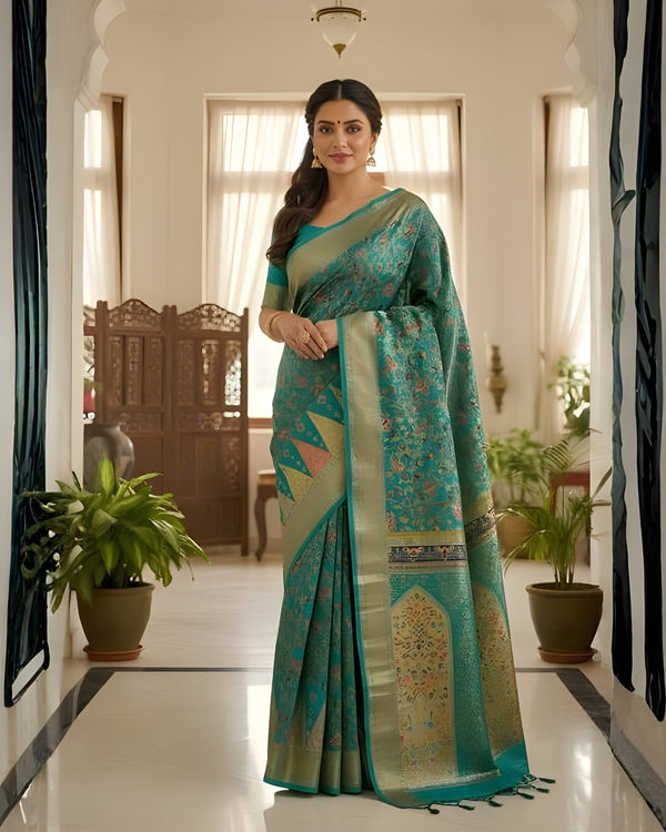 Neelanjali Heritage Silk Saree